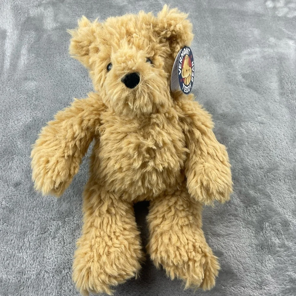 Vermont Teddy Bear 13 Inch Super Soft Stuffed Animal BRAND NEW - Picture 1 of 8